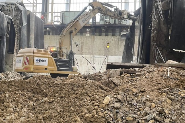 Erith explosives set demolition record at Sizewell