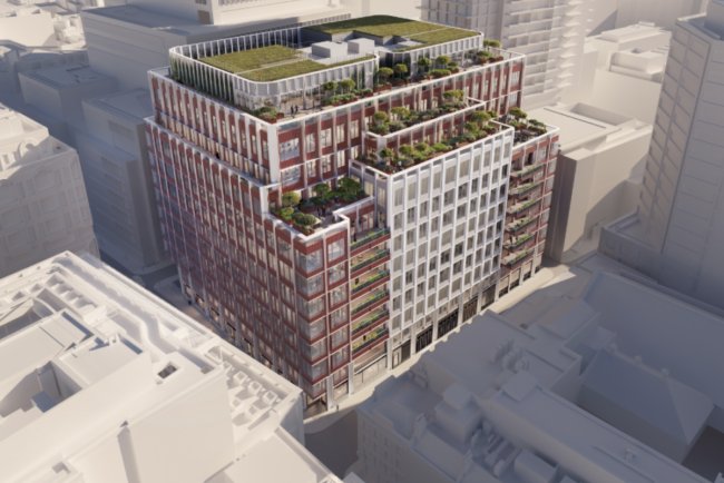 Brookfield submits retro-first London office plan